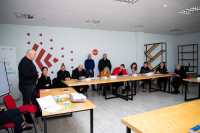 რუხის ინოვაციების ცენტრში მცირე მეწარმეებთან შეხვედრა გაიმართა რუხის ინოვაციების ცენტრში მცირე მეწარმეებთან შეხვედრა გაიმართა