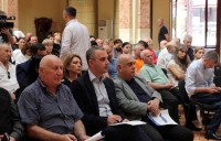ვახტანგ ყოლბაია „ფიზიკური აღზრდისა და სპორტის შესახებ“ კანონპროექტის საჯარო განხილვას დაესწრო