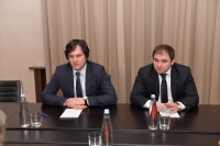 ირაკლი კობახიძე იანოშ ჰერმანს შეხვდა