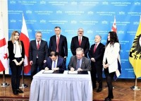 აჭარის უმაღლეს საბჭოსა და ქვემო სილეზიის სეიმიკს შორის მემორანდუმი გაფორმდა