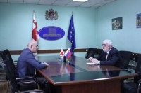 რუსლან აბაშიძე საქართველოში სლოვაკეთის ელჩს შეხვდა