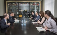 ლევან დავითაშვილი CNFA - ის ვიცე-პრეზიდენტს შეხვდა