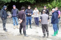 ლენტეხში სოფლებთან ტვიბთან, საყდართან და დურაშთან დამაკავშირებელი გზები აღდგენილია