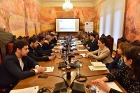 სპორტის კომიტეტში საერთაშორისო და დონორი ორგანიზაციების წარმომადგენლებთან შეხვედრა გაიმართა