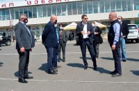 სოფლის მეურნეობის მინისტრის მოადგილე სოლომონ პავლიაშვილი ახალციხის აგრარულ ბაზარში არსებულ მდგომარეობას გაეცნო
