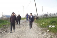 ონის მუნიციპალიტეტში ინფრასტრუქტურულ პროექტებზე სამუშაოები მიმდინარეობს