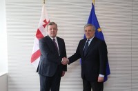  გიორგი კვირიკაშვილი ევროპარლამენტის პრეზიდენტს შეხვდა