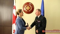 თავდაცვის სამინისტროში ბელგიელი სამხედრო ექსპერტი დააჯილდოვეს 