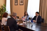 არჩილ თალაკვაძე ევროკავშირის ელჩს შეხვდა