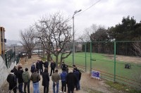 ვაკის რაიონში სპორტული მოედნების აღდგენა-რეაბილიტაცია მიმდინარეობს