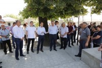 ლევან დავითაშვილი ახმეტის მუნიციპალიტეტის სოფლებში მოსახლეობას შეხვდა