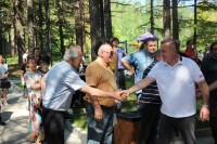 გოჩა ენუქიძე ცაგერში სამხატვრო სკოლის, მუზეუმისა და სატყეო სამსახურის თანამშრომლებს შეხვდა