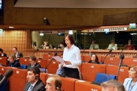 ნინო გოგუაძე: პირები, რომლებიც კორუფციულ საქმიანობასთან შესაძლოა იყვნენ დაკავშირებულნი, არ შეიძლება იკავებდნენ რაიმე თანამდებობას, ადამიანის უფლებათა დაცვის ყველაზე ავტორიტეტულ ორგანიზაციაში