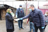 ეთნიკური უმცირესობებით დასახლებულ სოფლებში აზერბაიჯანულ და სომხურ ენებზე კორონავირუსთან დაკავშირებით საინფორმაციო ფლაერები დარიგდა