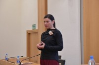 სოფიო ქაცარავა ხულოსა და ხელვაჩაურის სკოლების მოსწავლეებს და პედაგოგებს შეხვდა