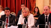 ნათია თურნავამ გერმანიის კანცლერის ვიზიტის ფარგლებში გამართულ  მრგვალი მაგიდის შეხვედრაში  მონაწილეობა მიიღო