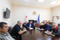 ბესიკ ამირანაშვილი სატყეო სამსახურის ხელმძღვანელებს შეხვდა