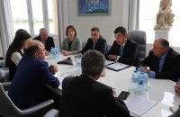 გიორგი გახარია აზერბაიჯანის კულტურისა და ტურიზმის მინისტრს აბულფას გარაევს შეხვდა