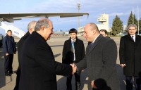 სომხეთის პრეზიდენტი არმენ სარქისიანი საქართველოს ეწვია 