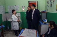 სენაკის ბავშვთა საავადმყოფოში ინტოქსიკაციით გადაყვანილი მოზარდები ალექსანდრე მოწერელიამ მოინახულა