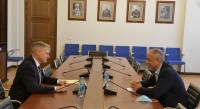 ირაკლი სესიაშვილი გერმანიის ფედერაციული რესპუბლიკის სამხედრო ატაშეს შეხვდა