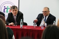 სოზარ სუბარი და ალექსანდრე ჯეჯელავა პროფესიული სასწავლებლის სტუდენტებს შეხვდნენ