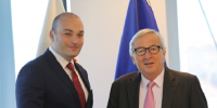მამუკა ბახტაძე ევროკომისიის პრეზიდენტს, ჟან-კლოდ იუნკერს შეხვდა