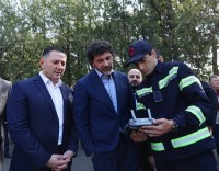 შინაგან საქმეთა მინისტრი და თბილისის მერი საგანგებო სიტუაციების მართვის სამსახურის შესაძლებლობებს გაეცნენ შინაგან საქმეთა მინისტრი და თბილისის მერი საგანგებო სიტუაციების მართვის სამსახურის შესაძლებლობებს გაეცნენ