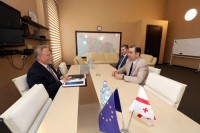 ამერიკის ეროვნული სტრატეგიის წარმომადგენელმა მიხეილ ჩხენკელს უსაფრთხოების საკითხებში ამერიკული გამოცდილება გაუზიარა