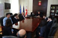 სენაკის მერიაში პრესტიჟულ კონკურსებში გამარჯვებულ მოსწავლეებთან შეხვედრა გაიმართა