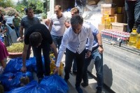 სოფელ ჭუბერში დაზარალებულთა დასახმარებლად 14 ტონა ტვირთი გაიგზავნა