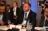  ლტოლვილთა მინისტრის პირველი მოადგილე კრანს მონტანას ფორუმს დაესწრო