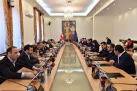  პარლამენტში დღეს ბიუროს სხდომა გაიმართა 