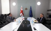 მიხეილ ჩხენკელმა ისრაელის ელჩთან სამომავლო თანამშრომლობის საკითხები განიხილა მიხეილ ჩხენკელმა ისრაელის ელჩთან სამომავლო თანამშრომლობის საკითხები განიხილა