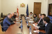აკაკი ზოიძე და დიმიტრი ცქიტიშვილი დანილო ტურკს შეხვდნენ