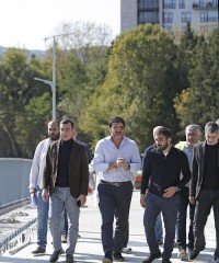 საბურთალოს რაიონში ახალი სატრანსპორტო კვანძის მოწყობის ძირითადი სამუშაოები დასრულებულია