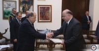 საქართველოს ელჩმა ლიბანის რესპუბლიკის პრეზიდენტს რწმუნებათა სიგელები გადასცა