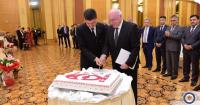 თურქმენეთში საქართველოს პირველი დემოკრატიული რესპუბლიკის 100 წლისთავისადმი მიძღვნილი მიღება გაიმართა