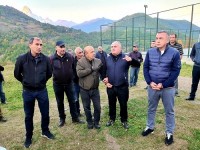 გოჩა ენუქიძე ცხუმარის ტერიტორიული ერთეულის სოფლების მოსახლეობას შეხვდა