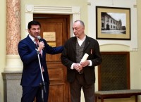 კახა კალაძემ დავით მაღრაძეს იტალიის პრეზიდენტის ჯილდოს მიღება მიულოცა 