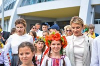   უკრაინის პირველმა ლედიმ ბათუმში პროექტის - „ბავშვები ითხოვენ მშვიდობას“ ფარგლებში მყოფი უკრაინელი ბავშვები მოინახულა