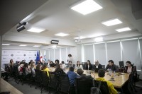 თბილისის მერიაში სკოლის მოსწავლეებს თბილისის ტრანსპორტის პრიორიტეტები გააცნეს