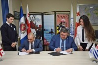 საგანგებო სიტუაციების მართვის სააგენტოსა და ბათუმის სახელმწიფო საზღვაო აკადემიას შორის მემორანდუმი გაფორმდა