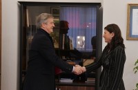 სოფიო ქაცარავა ერიკ ჰოგს შეხვდა