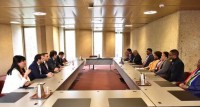  ირაკლი კობახიძე სამხრეთ აფრიკის პარლამენტის ეროვნული ასამბლეის თავმჯდომარეს შეხვდა