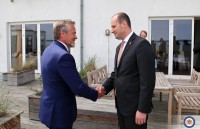 მიხეილ ჯანელიძე დანიის საგარეო საქმეთა მინისტრს შეხვდა