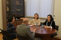 სოფო კილაძე გაეროს ბავშვთა ფონდის (UNICEF) წარმომადგენელს საქართველოში, ღასან ხალილს შეხვდა