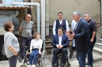 მთაწმინდაზე მცხოვრები შშმ პირისთვის ადაპტირებული ლიფტი დამონტჟდა