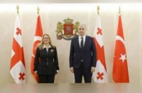 თავდაცვის მინისტრმა თურქეთის ელჩს უმასპინძლა