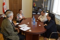 სოფო კილაძე და რატი იონათამიშვილი ამერიკელ ექსპერტს შეხვდნენ